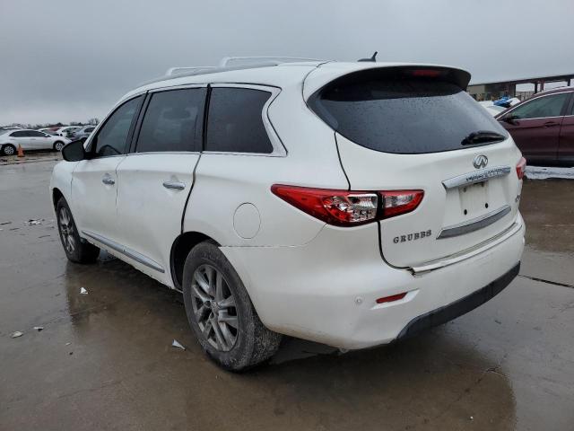 5N1AL0MN3EC524360 - 2014 INFINITI QX60 WHITE photo 2