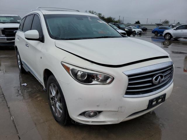 5N1AL0MN3EC524360 - 2014 INFINITI QX60 WHITE photo 4