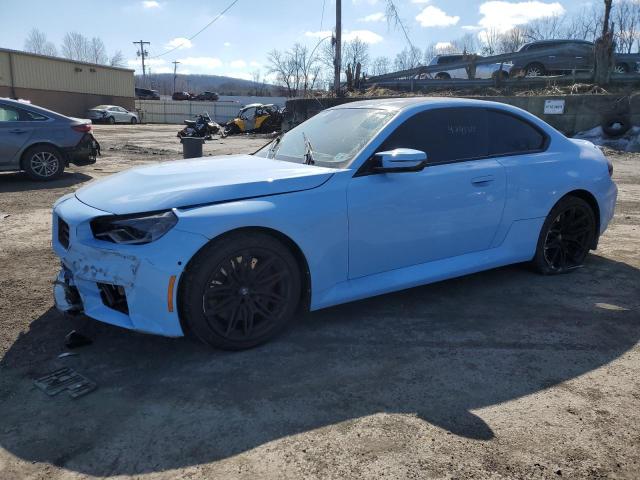 3MF13DM05R8E87175 - 2024 BMW M2 BLUE photo 1