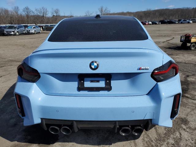 3MF13DM05R8E87175 - 2024 BMW M2 BLUE photo 6