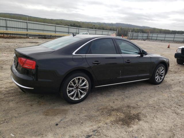 WAUAGAFD0EN007649 - 2014 AUDI A8 QUATTRO BLACK photo 3