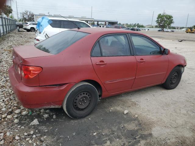 1NXBR30E87Z915740 - 2007 TOYOTA COROLLA CE RED photo 3