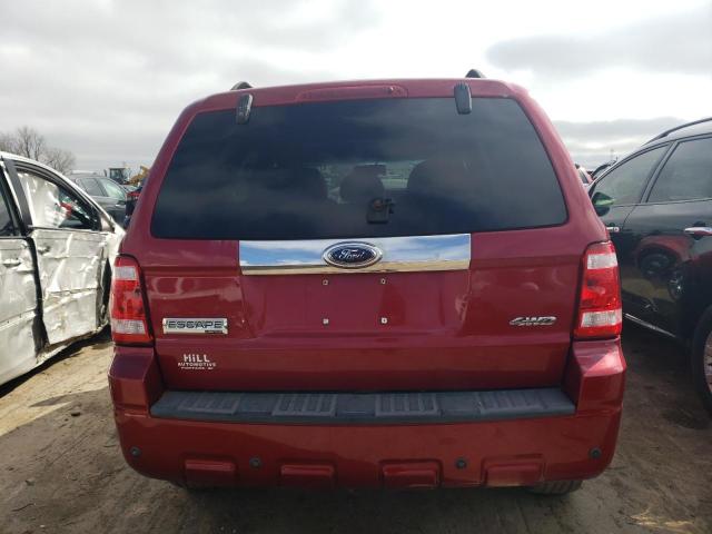 1FMCU94118KA68179 - 2008 FORD ESCAPE LIMITED MAROON photo 6