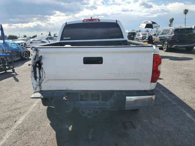 5TFEY5F12MX288774 - 2021 TOYOTA TUNDRA CREWMAX SR5 WHITE photo 6