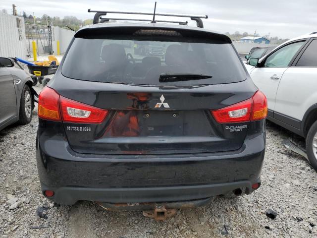 4A4AP3AU7DE012490 - 2013 MITSUBISHI OUTLANDER ES BLACK photo 6