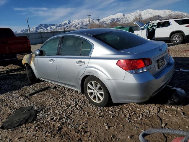 4S3BMBC64C3022000 - 2012 SUBARU LEGACY 2.5I PREMIUM SILVER photo 2