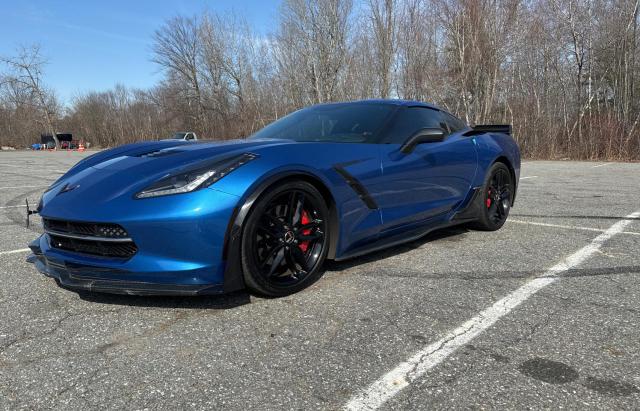 1G1YK2D73F5118421 - 2015 CHEVROLET CORVETTE STINGRAY Z51 2LT BLUE photo 2