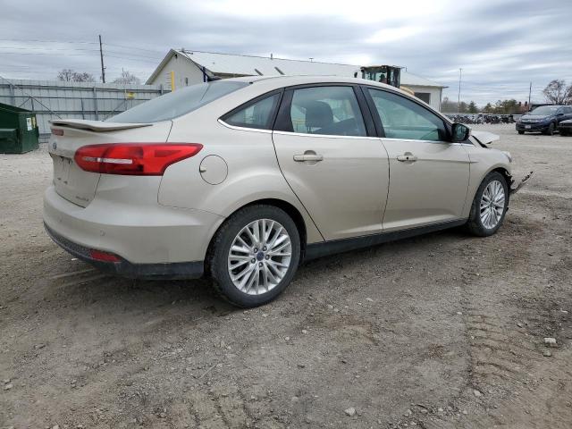 1FADP3J28JL203531 - 2018 FORD FOCUS TITANIUM TAN photo 3