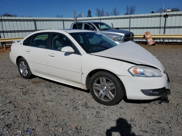 2G1WC57M391103463 - 2009 CHEVROLET IMPALA 2LT WHITE photo 4