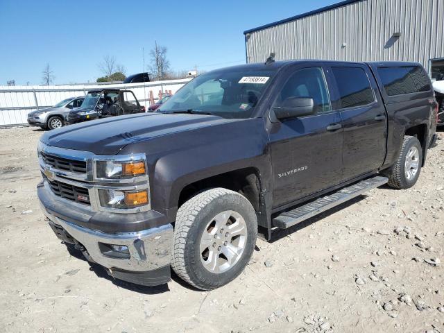 3GCUKREC0EG338018 - 2014 CHEVROLET 1500 TRUCK K1500 LT GRAY photo 1