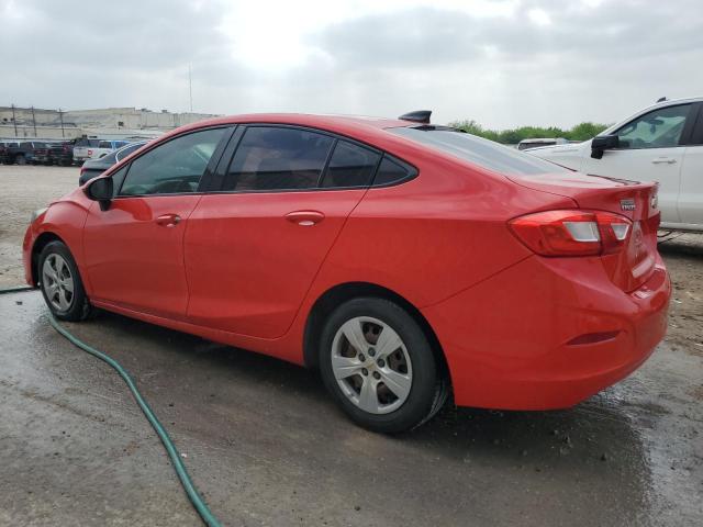 1G1BC5SM1H7256379 - 2017 CHEVROLET CRUZE LS RED photo 2