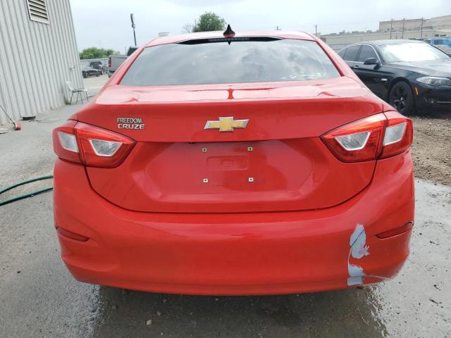 1G1BC5SM1H7256379 - 2017 CHEVROLET CRUZE LS RED photo 6