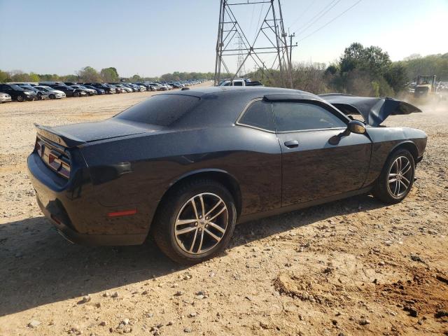 2C3CDZGG2KH709038 - 2019 DODGE CHALLENGER SXT BLACK photo 3