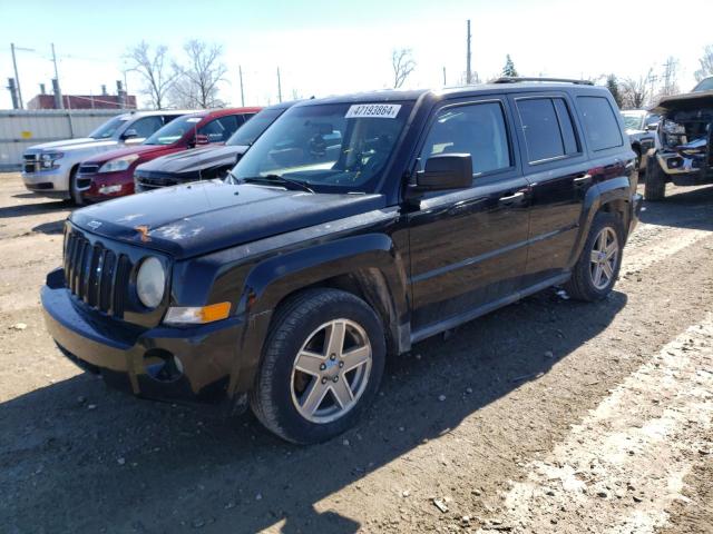 1J8FF28W77D395612 - 2007 JEEP PATRIOT SPORT BLACK photo 1