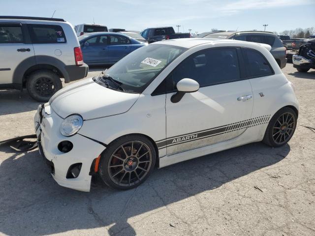 3C3CFFFH8FT504114 - 2015 FIAT 500 ABARTH WHITE photo 1