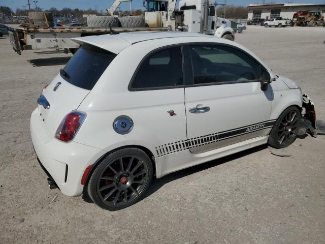 3C3CFFFH8FT504114 - 2015 FIAT 500 ABARTH WHITE photo 3