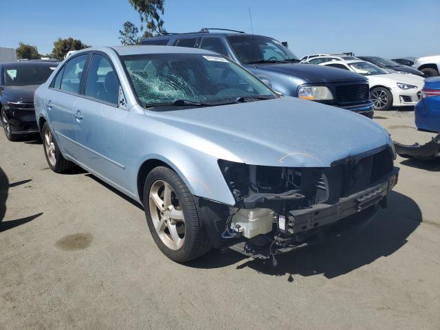 5NPEU46F47H173949 - 2007 HYUNDAI SONATA SE BLUE photo 4