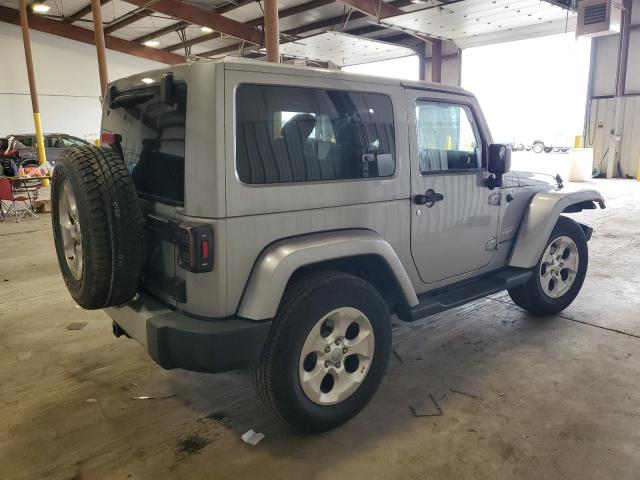 1C4AJWBG4DL639226 - 2013 JEEP WRANGLER SAHARA SILVER photo 3