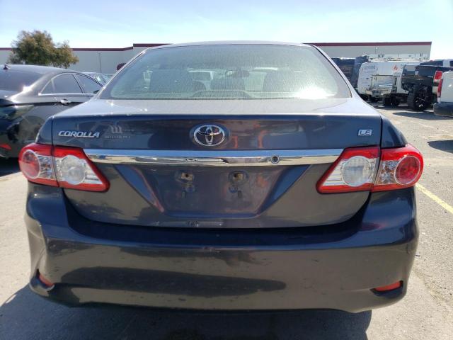 JTDBU4EE5B9136602 - 2011 TOYOTA COROLLA BASE GRAY photo 6