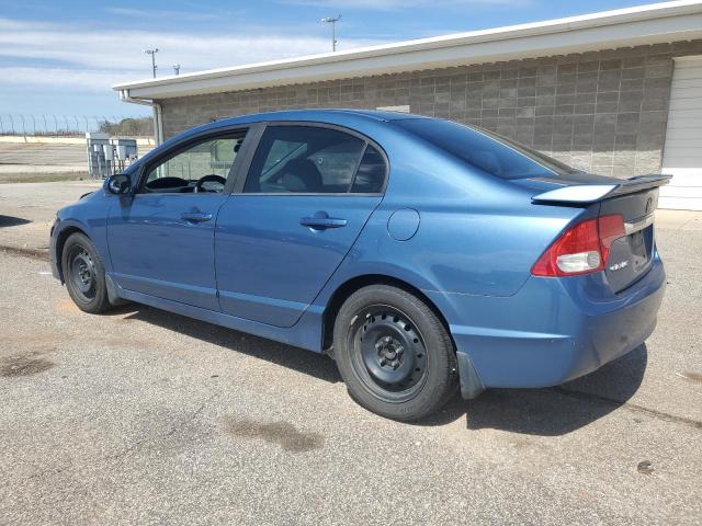 19XFA1F51BE014788 - 2011 HONDA CIVIC LX BLUE photo 2