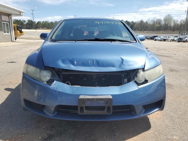 19XFA1F51BE014788 - 2011 HONDA CIVIC LX BLUE photo 5