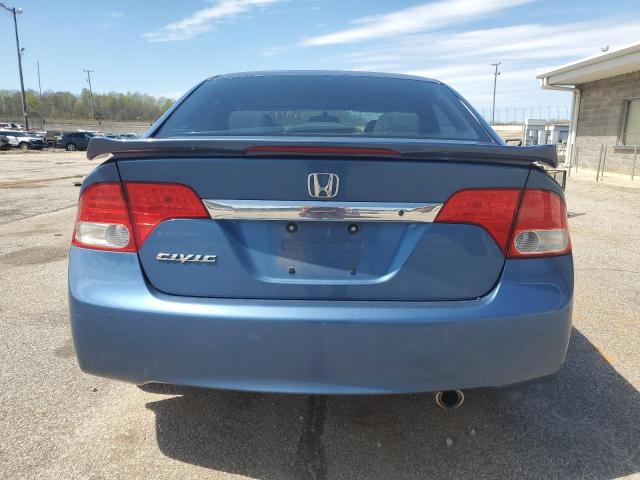 19XFA1F51BE014788 - 2011 HONDA CIVIC LX BLUE photo 6