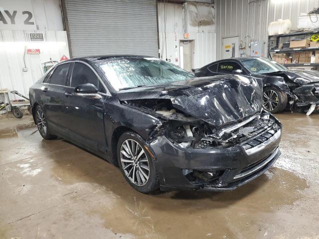 3LN6L5KU7HR644617 - 2017 LINCOLN MKZ HYBRID PREMIERE BLACK photo 4