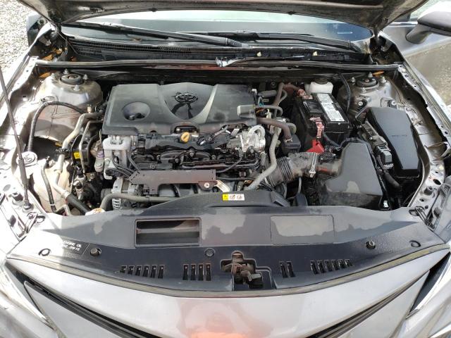 4T1C11AK0MU569182 - 2021 TOYOTA CAMRY LE GRAY photo 11