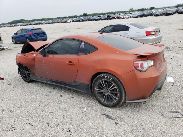 JF1ZNAA17D1719001 - 2013 TOYOTA SCION FR-S ORANGE photo 2
