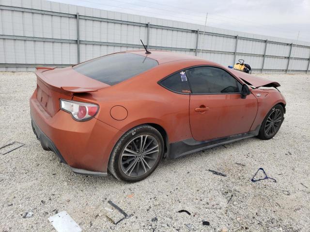 JF1ZNAA17D1719001 - 2013 TOYOTA SCION FR-S ORANGE photo 3