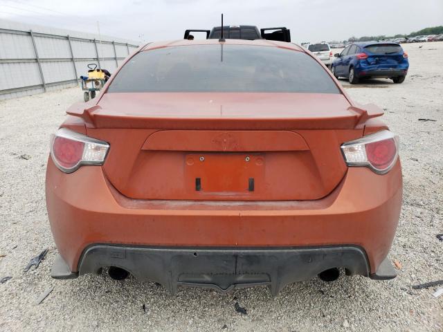JF1ZNAA17D1719001 - 2013 TOYOTA SCION FR-S ORANGE photo 6