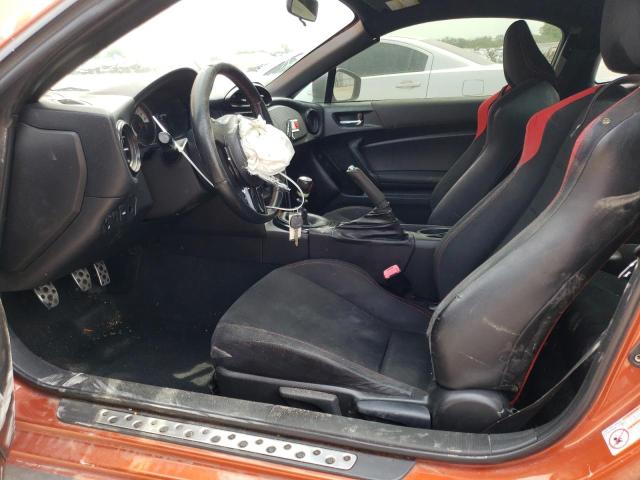 JF1ZNAA17D1719001 - 2013 TOYOTA SCION FR-S ORANGE photo 7