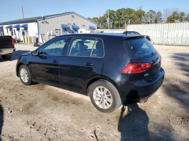 3VW217AUXFM027841 - 2015 VOLKSWAGEN GOLF BLACK photo 2