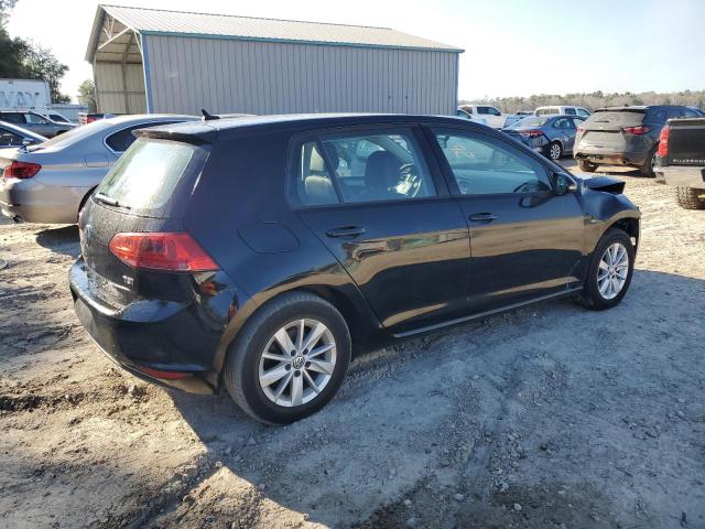 3VW217AUXFM027841 - 2015 VOLKSWAGEN GOLF BLACK photo 3