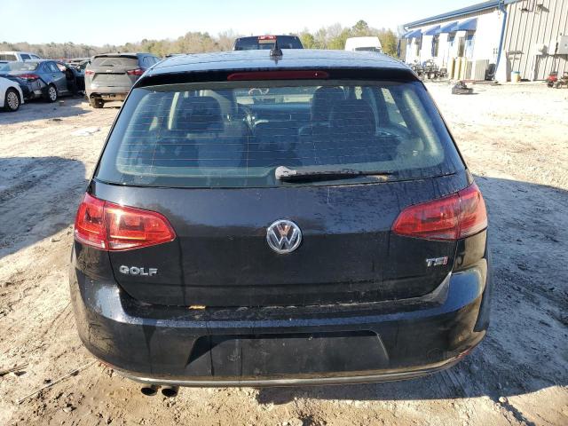 3VW217AUXFM027841 - 2015 VOLKSWAGEN GOLF BLACK photo 6