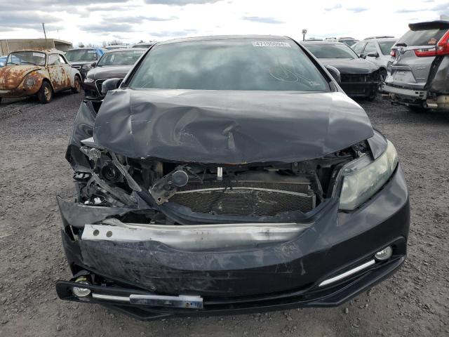 2HGFG4A51CH700909 - 2012 HONDA CIVIC SI BLACK photo 5