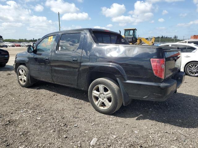 5FPYK16579B100558 - 2009 HONDA RIDGELINE RTL BLACK photo 2