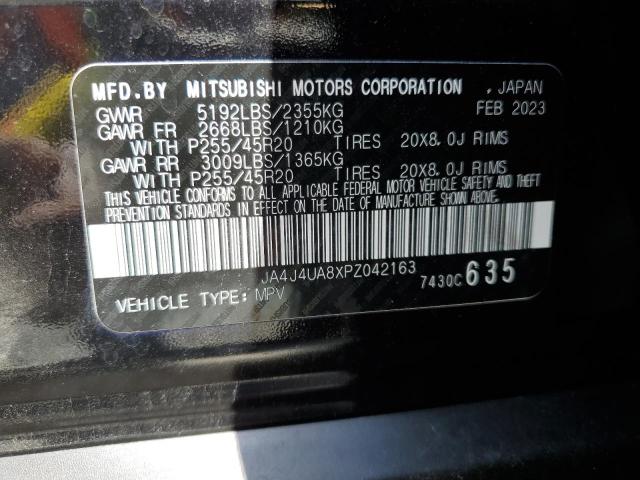 JA4J4UA8XPZ042163 - 2023 MITSUBISHI OUTLANDER SE BLACK photo 14