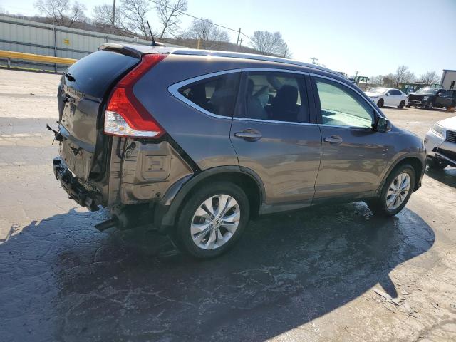 2HKRM3H76EH515934 - 2014 HONDA CR-V EXL GRAY photo 3