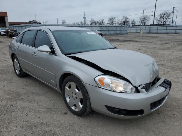 2G1WD58C279236362 - 2007 CHEVROLET IMPALA SUPER SPORT SILVER photo 4