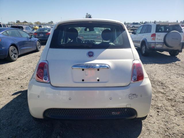 3C3CFFGE2ET172769 - 2014 FIAT 500 ELECTRIC WHITE photo 6