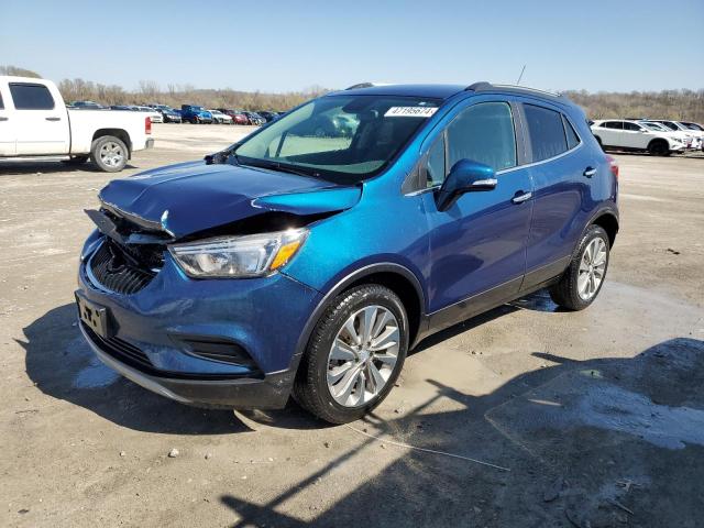 KL4CJASB7KB785424 - 2019 BUICK ENCORE PREFERRED BLUE photo 1