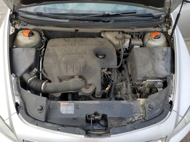 1G1ZE5E08CF197427 - 2012 CHEVROLET MALIBU LTZ ვერცხლისფერი ფოტო 11