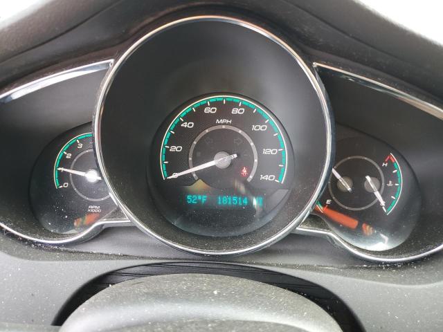 1G1ZE5E08CF197427 - 2012 CHEVROLET MALIBU LTZ ვერცხლისფერი ფოტო 9