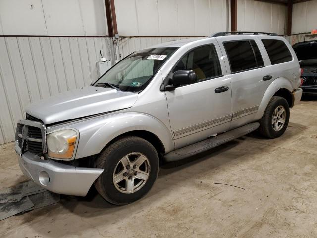 1D4HB48D64F161714 - 2004 DODGE DURANGO SLT SILVER photo 1