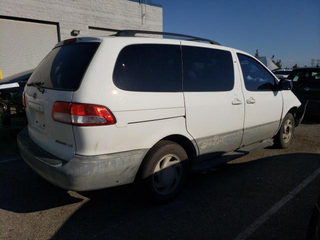 4T3ZF13C32U436907 - 2002 TOYOTA SIENNA LE WHITE photo 3