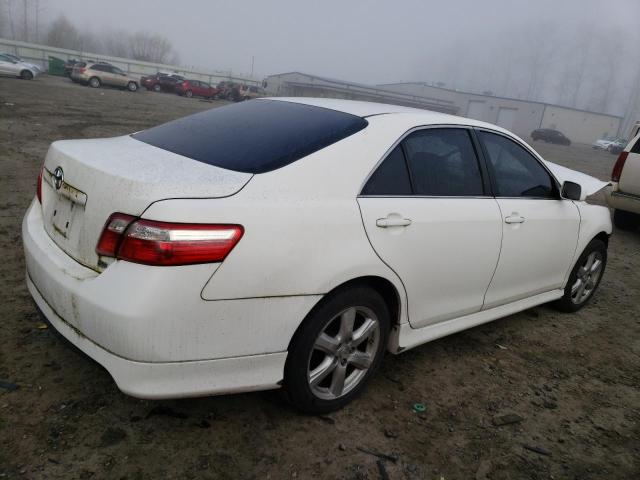 4T1BE46K49U913145 - 2009 TOYOTA CAMRY BASE WHITE photo 3