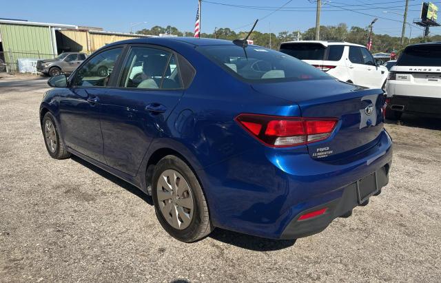 3KPA24AB9JE057893 - 2018 KIA RIO LX BLUE photo 3