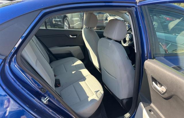 3KPA24AB9JE057893 - 2018 KIA RIO LX BLUE photo 6
