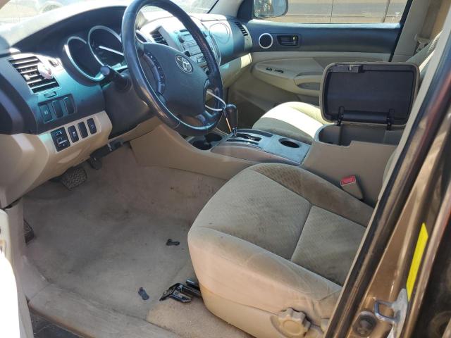 5TEJU4GN6AZ695068 - 2010 TOYOTA TACOMA DOUBLE CAB PRERUNNER TAN photo 7